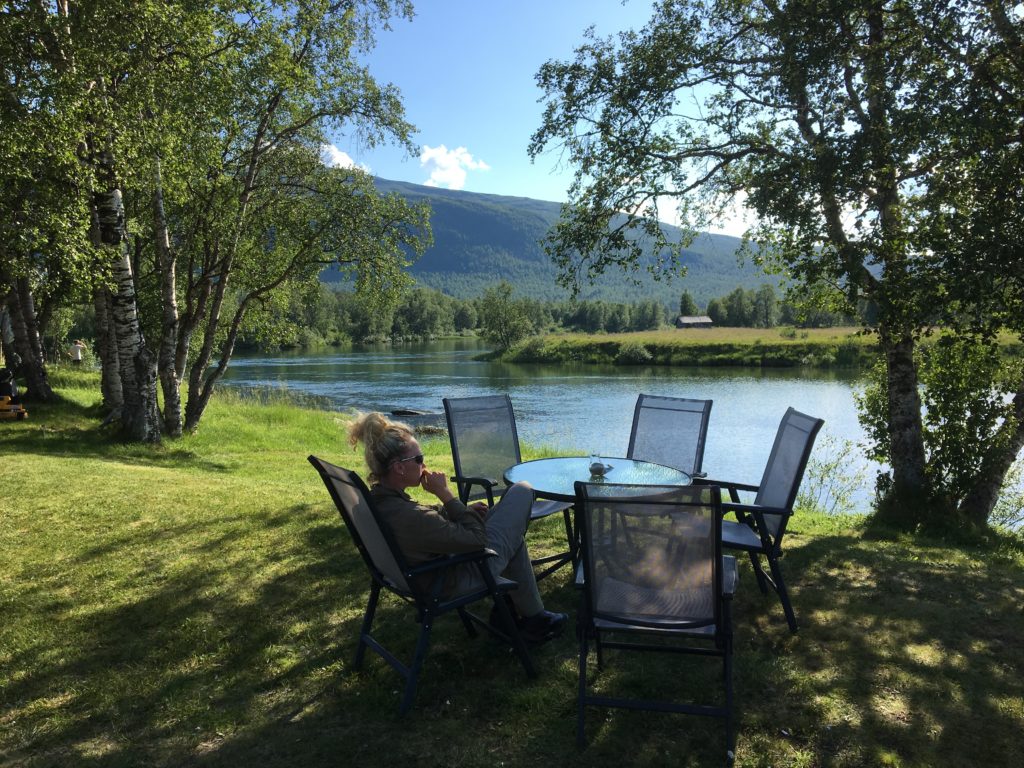 Vacker utsikt och god mat i Bäverholm
