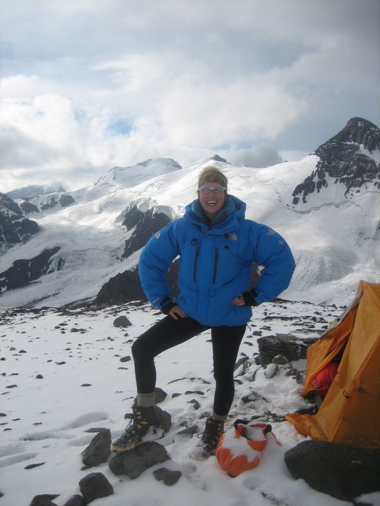 Glad Y på Aconcagua (Argentina)